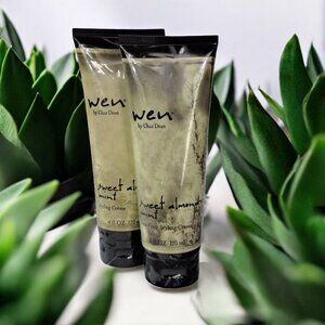 WEN By Chaz Dean Sweet Almond Mint Styling Creme 4 Oz NEW Set of Two